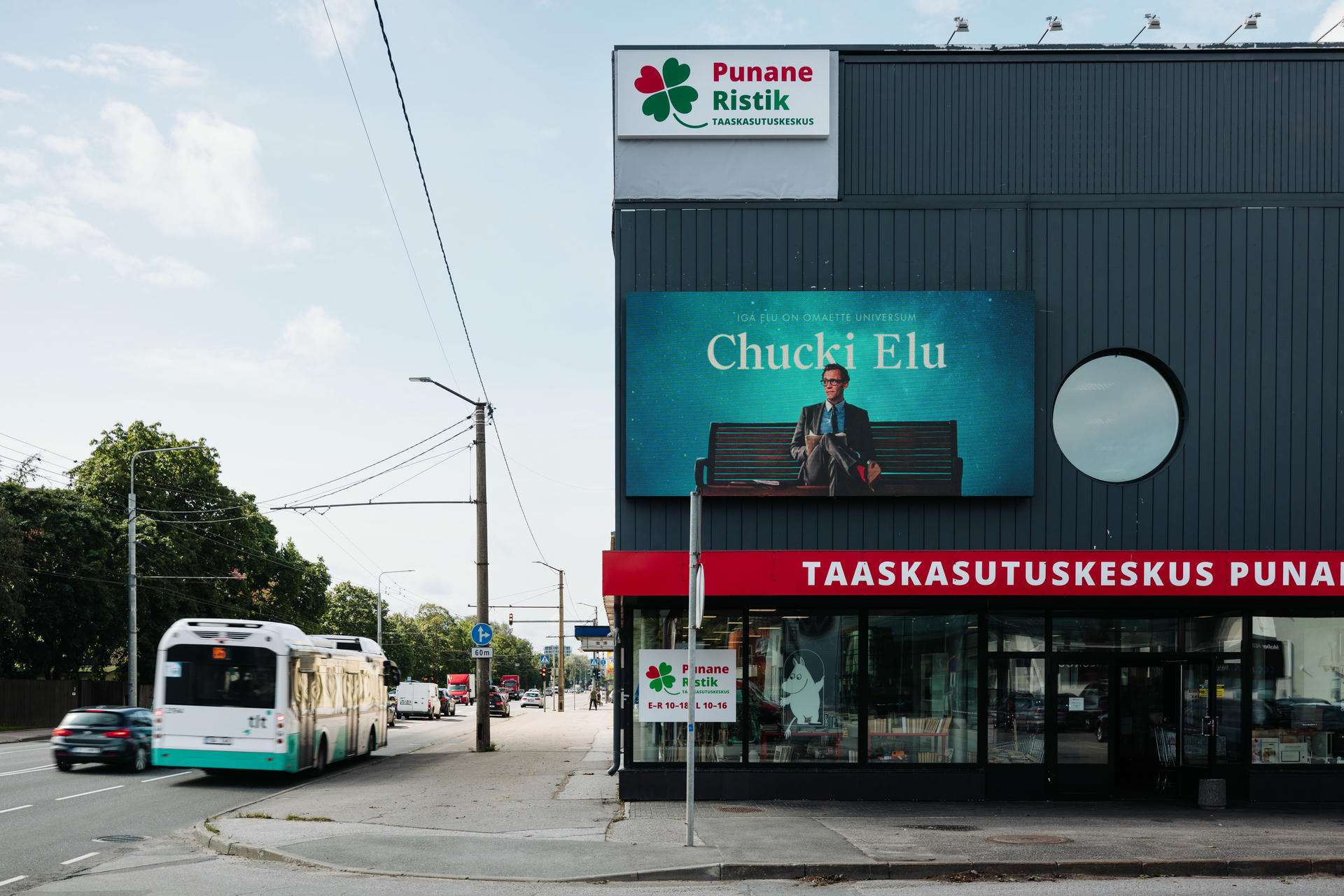 Mustamäe tee reklaam LED-ekraan