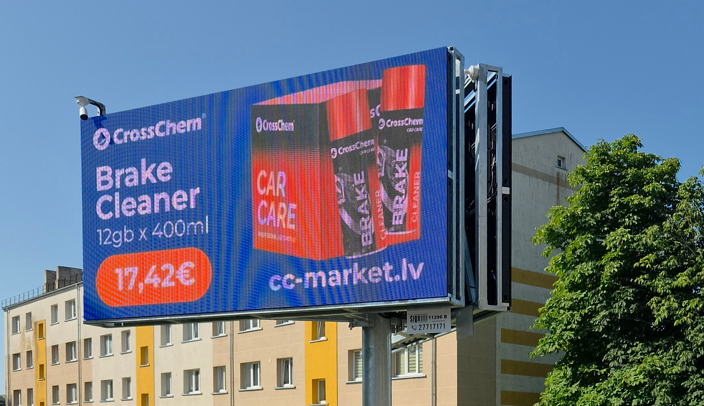 Välireklaami võrgustiku arendamine Lätis
