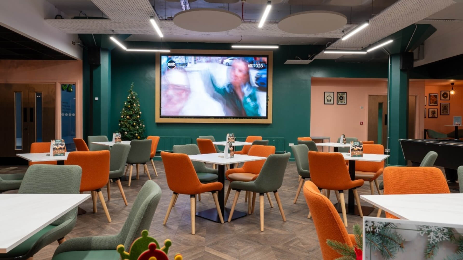 Studentų centro Flex LED ekranas